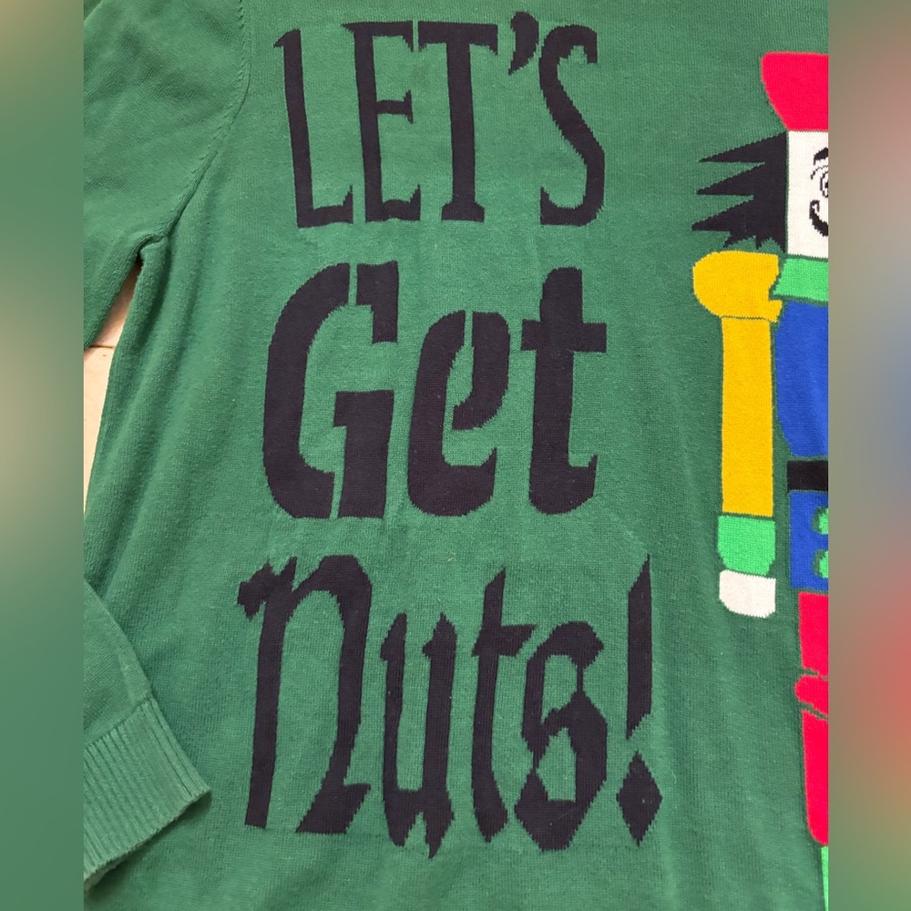 Mossimo “Let's Get Nuts" Nutcracker Ugly Christma… - image 4